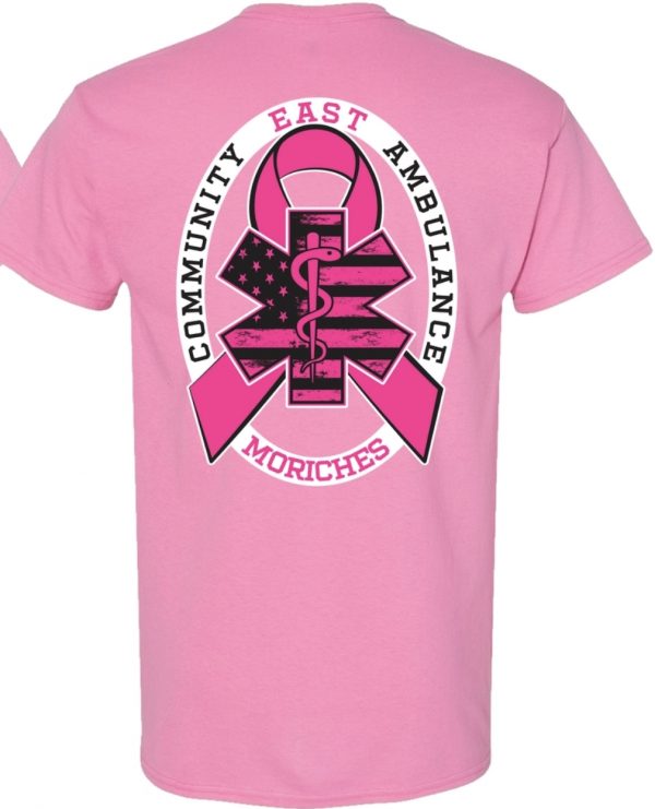 Breast Cancer Awareness EMCA T-Shirts (Short Sleeved) - Image 2