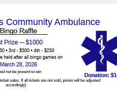 Bingo Night Raffle Ticket